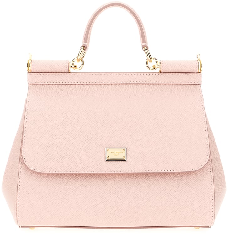 Dolce & Gabbana Dolce&gabbana Pink leather large Sicily handbag