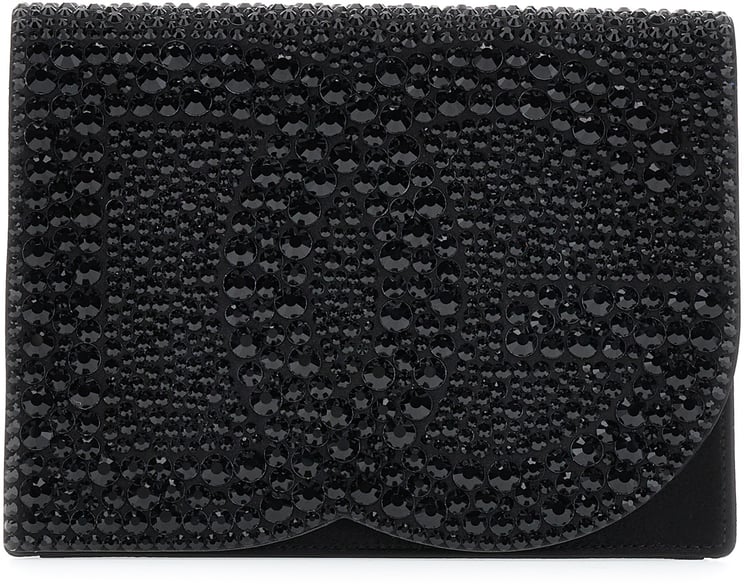 Dolce & Gabbana Dolce&gabbana Decorated satin DG Logo crossbody bag