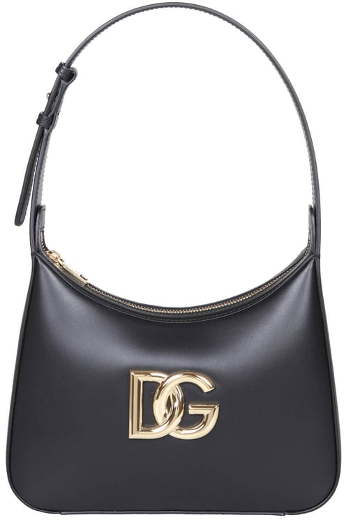 Dolce & Gabbana Dolce & gabbana 3.5 leather shoulder bag with dg logo
