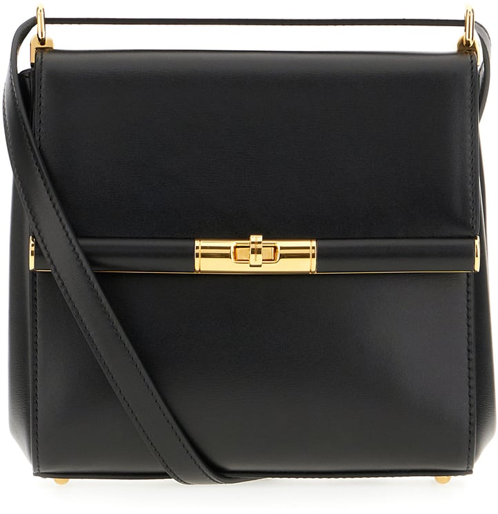 Dolce & Gabbana Dolce&gabbana Black leather Marlene crossbody bag