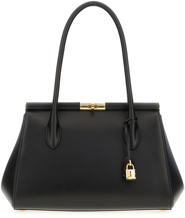Dolce & Gabbana Dolce&gabbana Black leather Marlene handbag