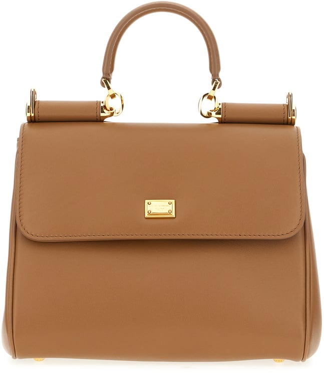 Dolce & Gabbana Dolce&gabbana Brown leather My Sicily handbag
