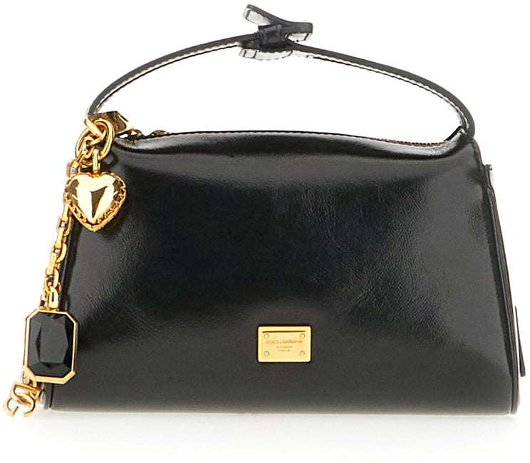 Dolce & Gabbana Dolce&gabbana Black leather Vittoria handbag