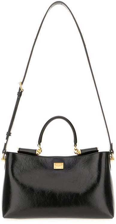 Dolce & Gabbana Dolce & Gabbana Black leather Vittoria handbag