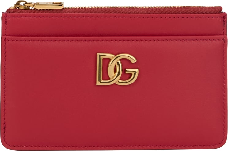 Dolce & Gabbana Leather card holder with zip