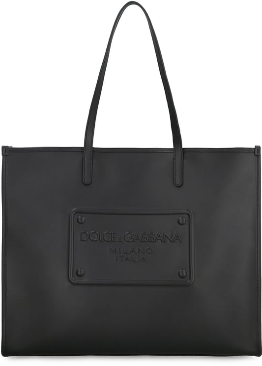 Dolce & Gabbana Smooth leather tote bag