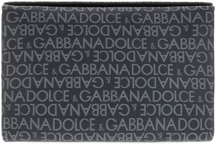 Dolce & Gabbana Dolce&gabbana Embroidered fabric crossbody bag