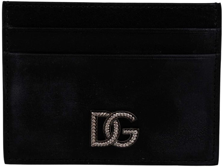 Dolce & Gabbana Dolce & gabbana leather credit card holder with dg logo