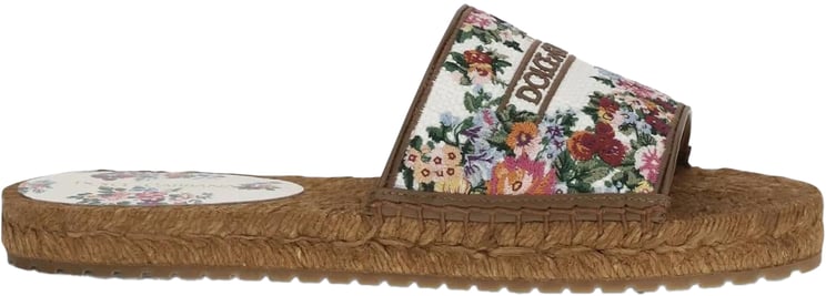 Dolce & Gabbana Dames Espadrilles Slippers Wit