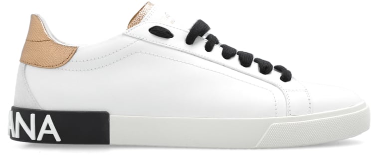 Dolce & Gabbana Portofino Logo Low Top Sneakers