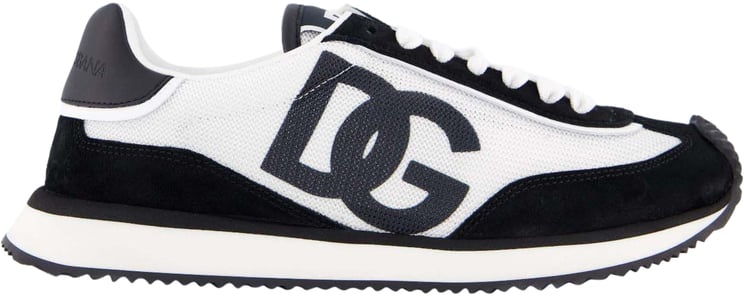 Dolce & Gabbana Dames Cushion Sneaker Wit/Zwart