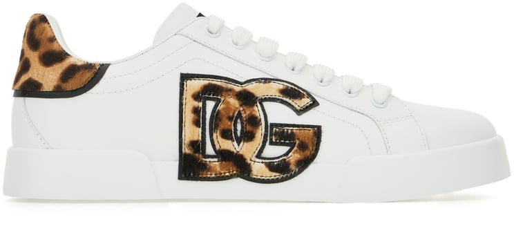 Dolce & Gabbana Dolce&gabbana White leather Portofino sneakers