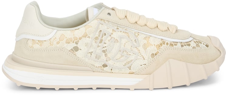 Dolce & Gabbana Low-top sneakers with lace inserts
