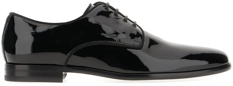 Dolce & Gabbana Dolce&gabbana Black leather lace-up shoes