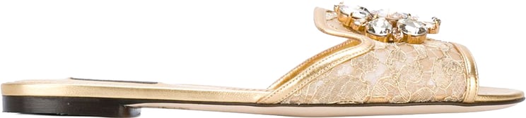 Dolce & Gabbana Sandals Golden