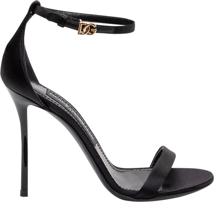 Dolce & Gabbana Sandali con Tacco Alto e Cinturino alla Caviglia