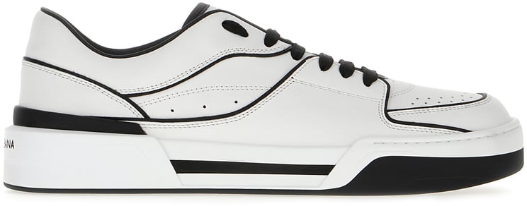 Dolce & Gabbana Dolce&gabbana Two-tone leather New Roma sneakers