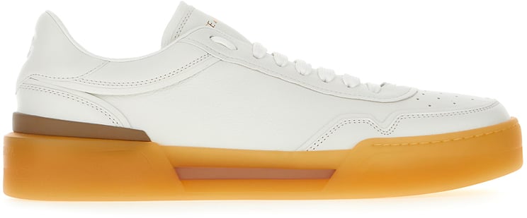 Dolce & Gabbana Dolce&gabbana White leather New Roma sneakers