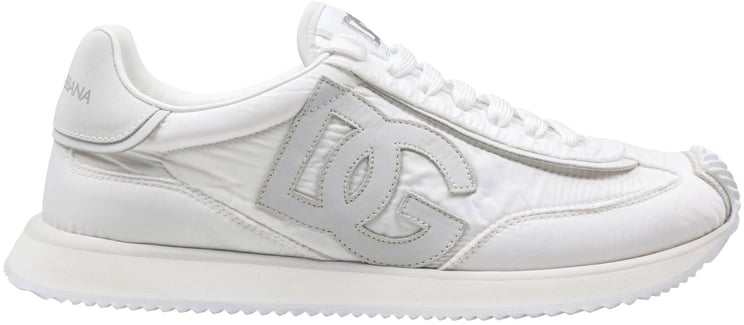 Dolce & Gabbana Dolce & gabbana cushion sneaker in mixed materials color white