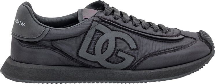 Dolce & Gabbana Sneaker Bassa con Applicazione Logo Laterale