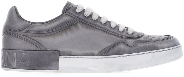 Dolce & Gabbana Dolce&gabbana Grey leather sneakers