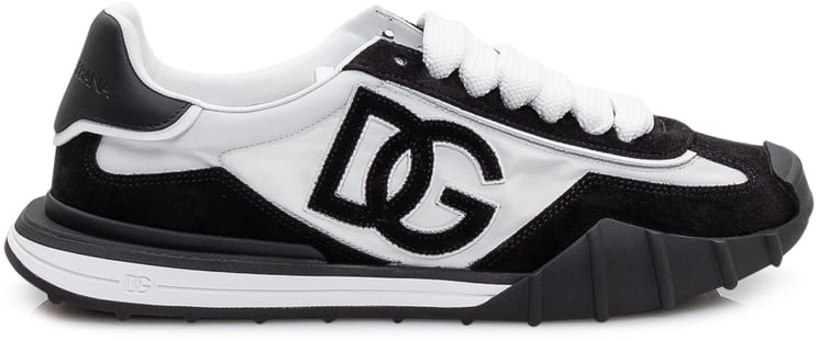 Dolce & Gabbana Sneaker Bassa con Logo Laterale