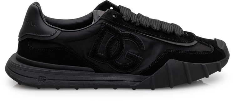 Dolce & Gabbana Sneaker Bassa con Logo Laterale a Rilievo