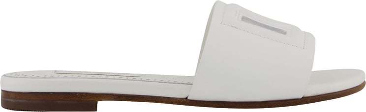 Dolce & Gabbana Dolce & Gabbana Meisjes Slippers In Wit