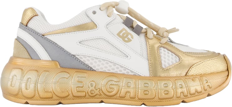 Dolce & Gabbana Dolce & Gabbana Meisjes Sneakers In Goud