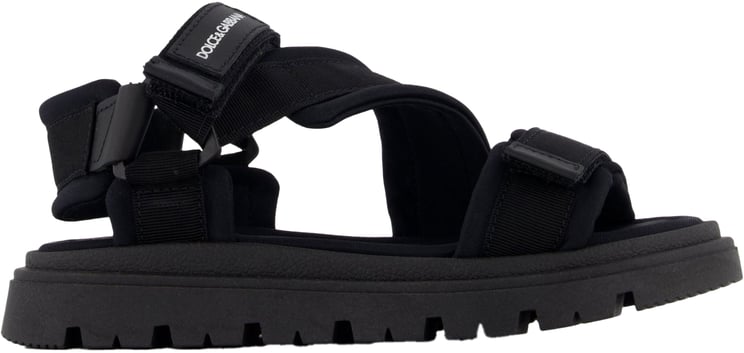 Dolce & Gabbana Dolce & Gabbana Unisex Sandalen In Zwart
