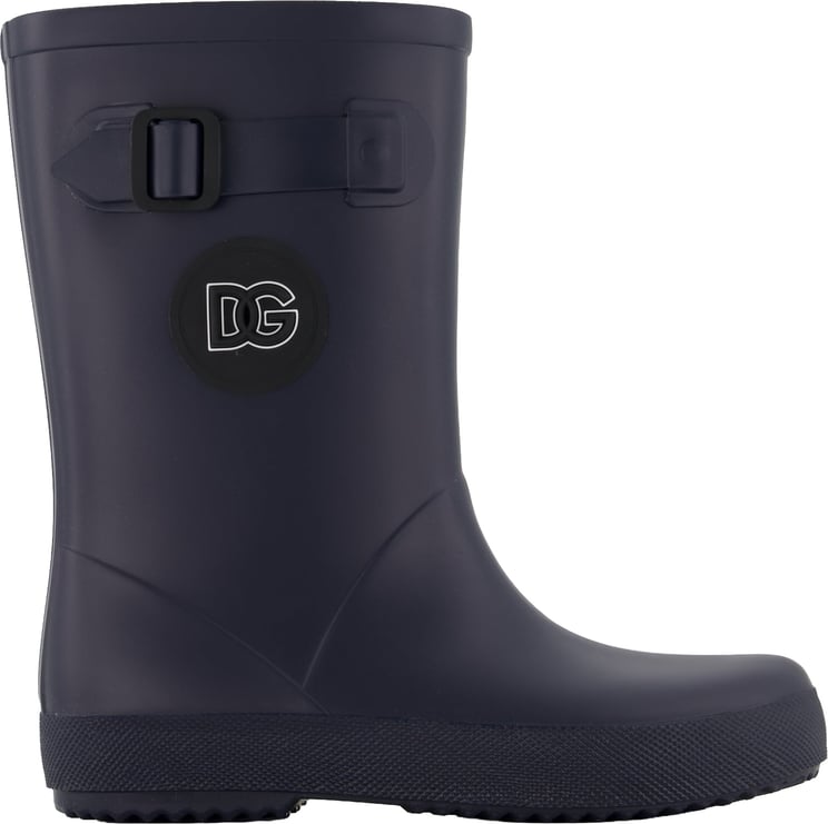 Dolce & Gabbana Dolce & Gabbana Unisex Laarzen In Navy