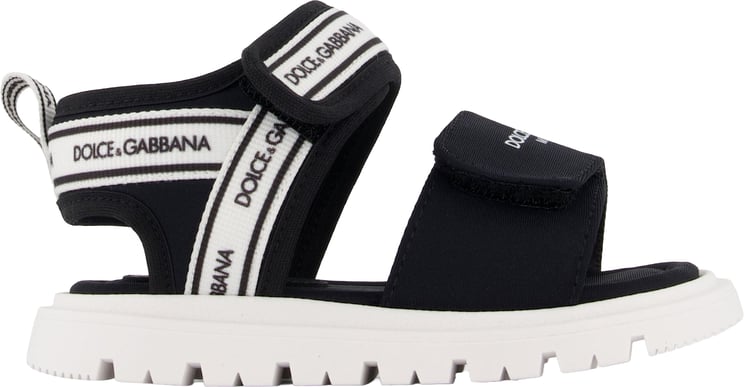 Dolce & Gabbana Dolce & Gabbana Jongens Sandalen In Zwart