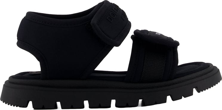 Dolce & Gabbana Dolce & Gabbana Jongens Sandalen In Zwart
