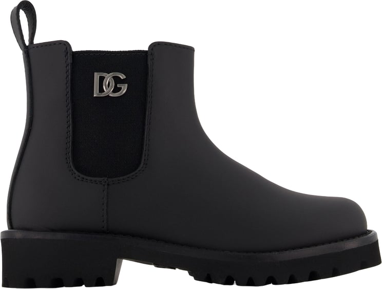 Dolce & Gabbana Dolce & Gabbana Unisex Laarzen In Zwart