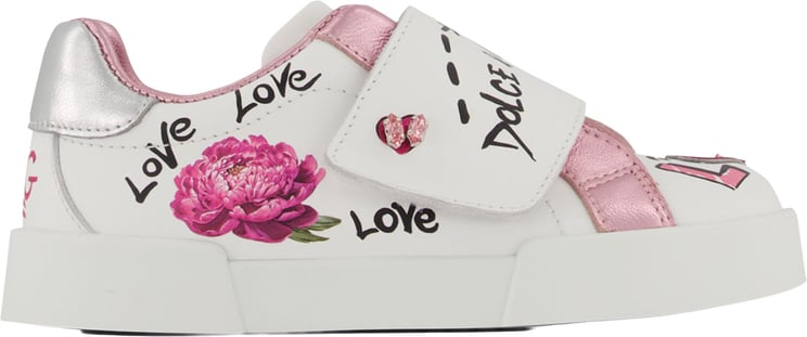 Dolce & Gabbana Dolce & Gabbana Meisjes Sneakers In Wit