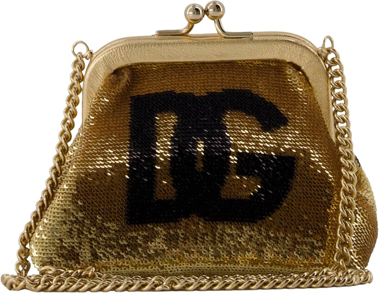 Dolce & Gabbana Dolce & Gabbana Kinder Meisjes Tas In Goud