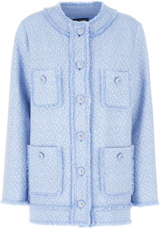 Dolce & Gabbana Dolce&gabbana Embroidered wool blend blazer