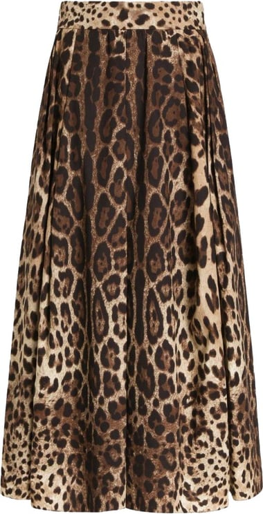 Dolce & Gabbana Skirts Leopard Print