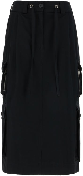 Dolce & Gabbana Dolce&gabbana Black cotton skirt