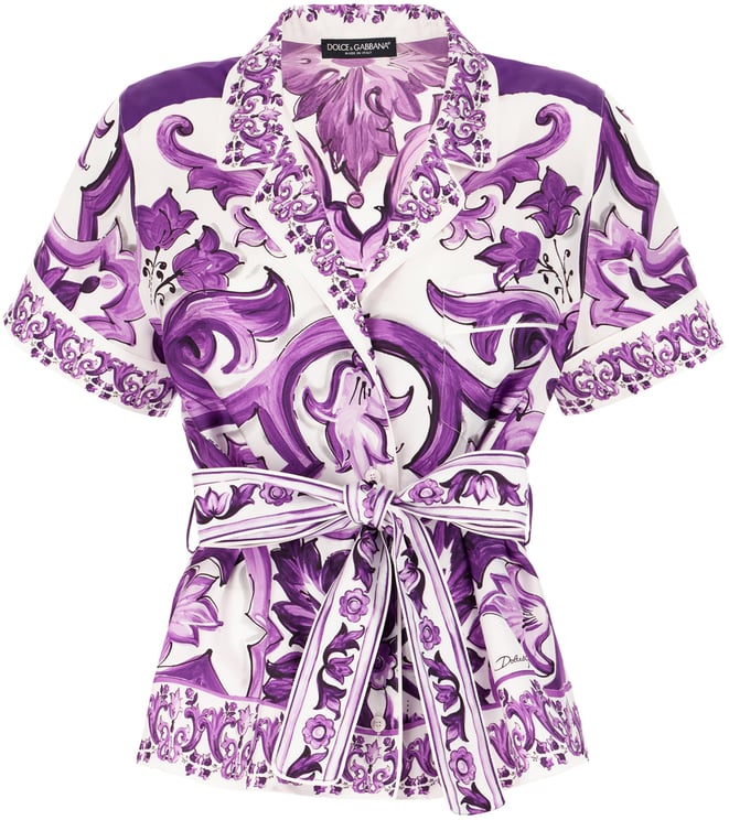 Dolce & Gabbana Dolce&gabbana Printed silk shirt