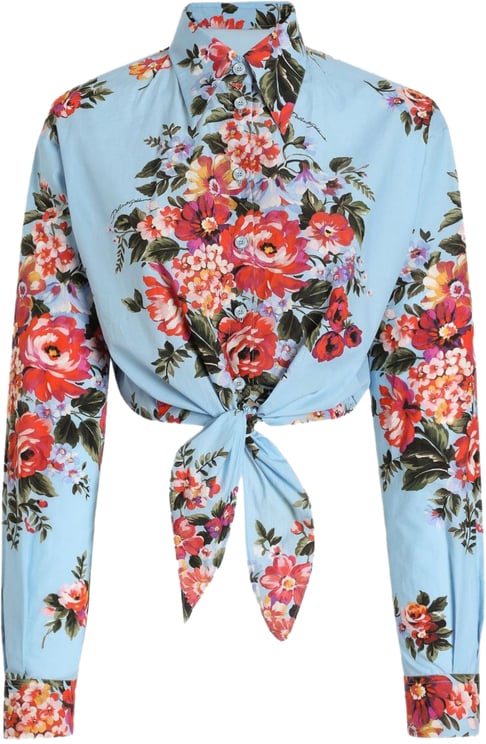Dolce & Gabbana Shirts Clear Blue
