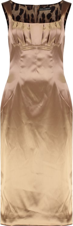 Dolce & Gabbana "Stretch satin long dress"