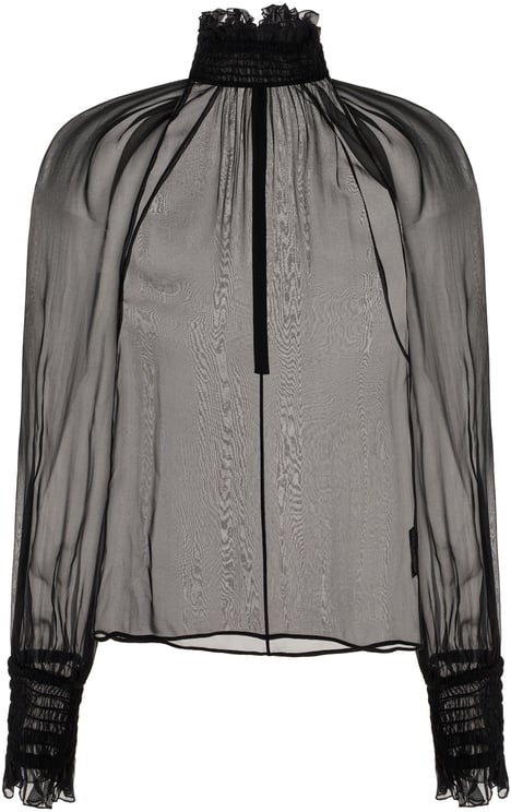 Dolce & Gabbana Dolce&gabbana Black silk blouse