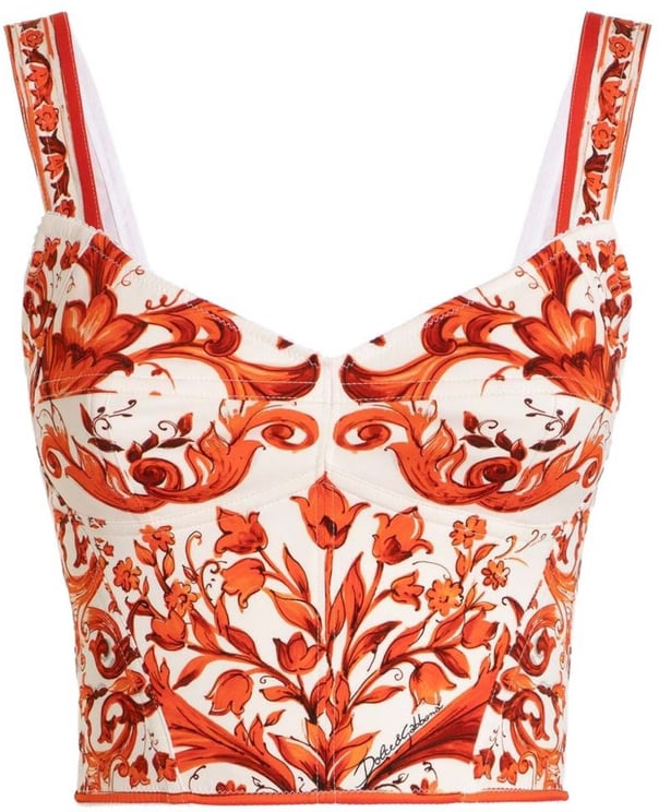 Dolce & Gabbana Top Orange