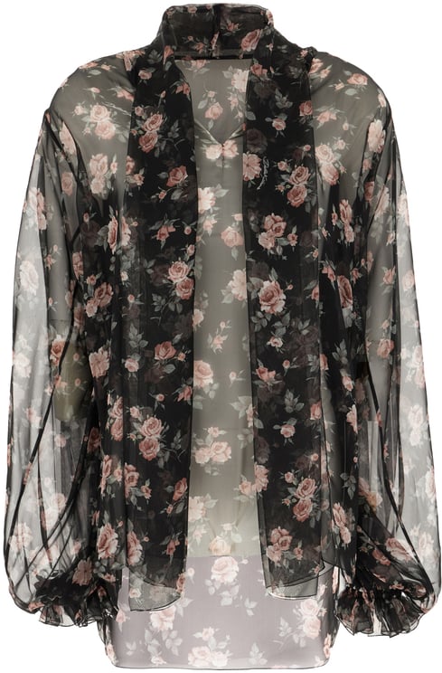 Dolce & Gabbana Dolce&gabbana Printed silk blouse