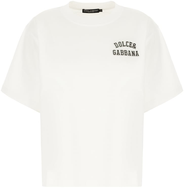Dolce & Gabbana Dolce&gabbana White cotton t-shirt