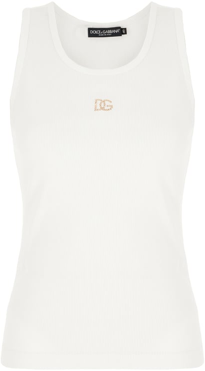 Dolce & Gabbana Dolce&gabbana White cotton top