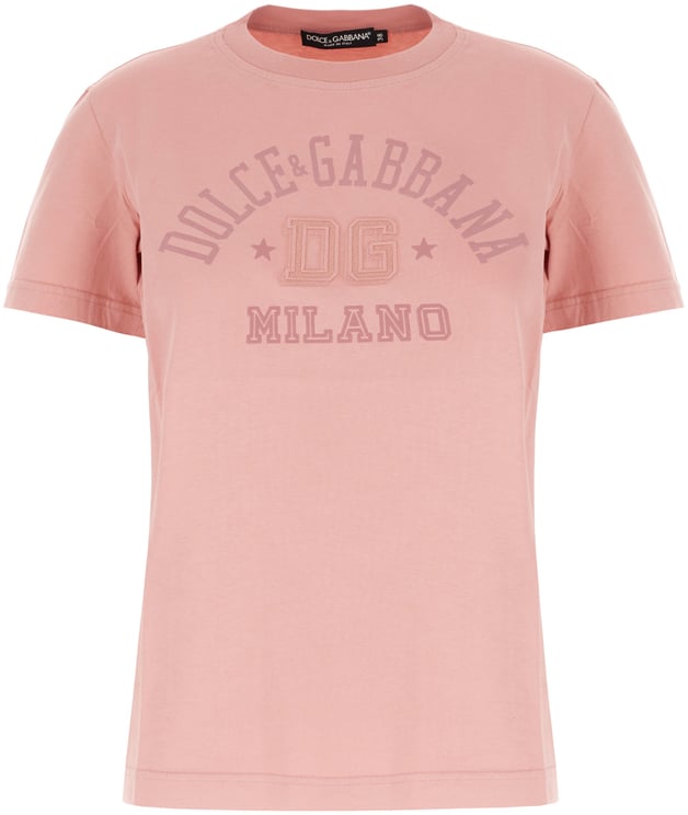 Dolce & Gabbana Dolce&gabbana Pink cotton t-shirt