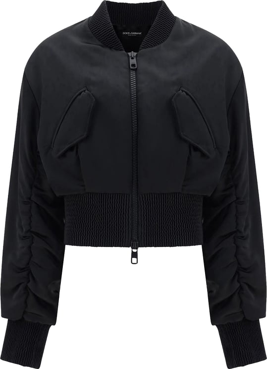 Dolce & Gabbana Dolce & Gabbana Cropped Bomber Jacket