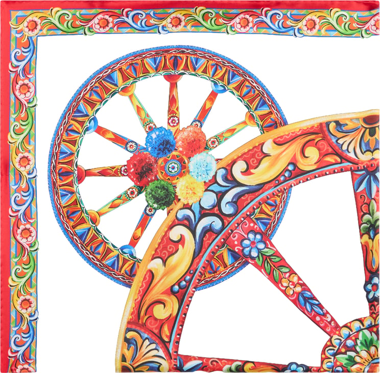 Dolce & Gabbana Scarf with colorful details